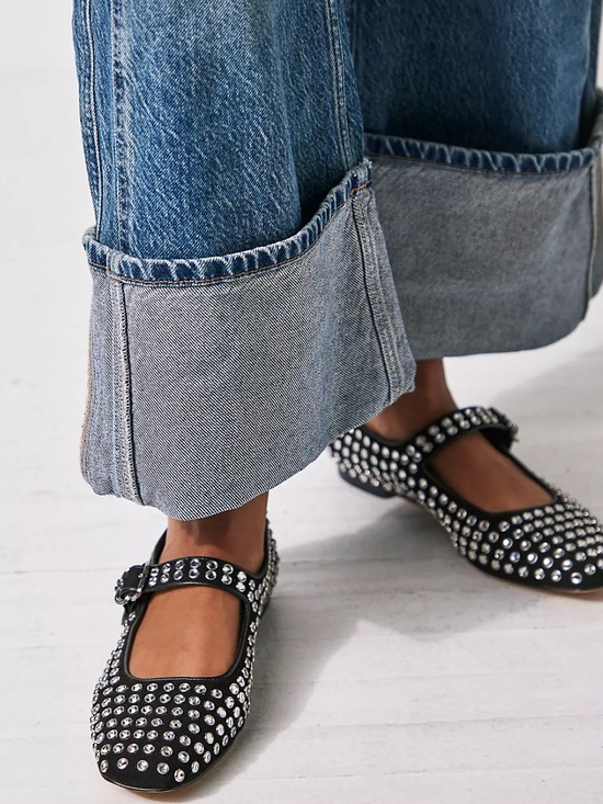 Sam Edelman Shoes - Sam Edelman Gem Buckle Ballet Flats